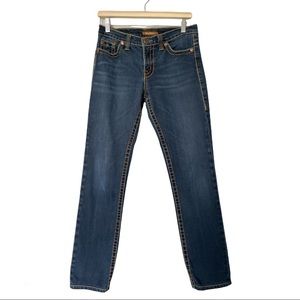 David Kahn Straight Leg Blue Denim Jeans Size 29